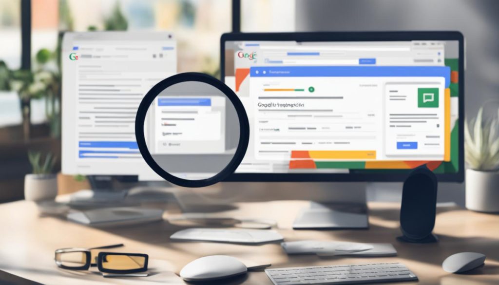 Ferramenta de inspeção de URL do Google Search Console